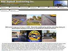 Tablet Screenshot of bandbasphalt.com